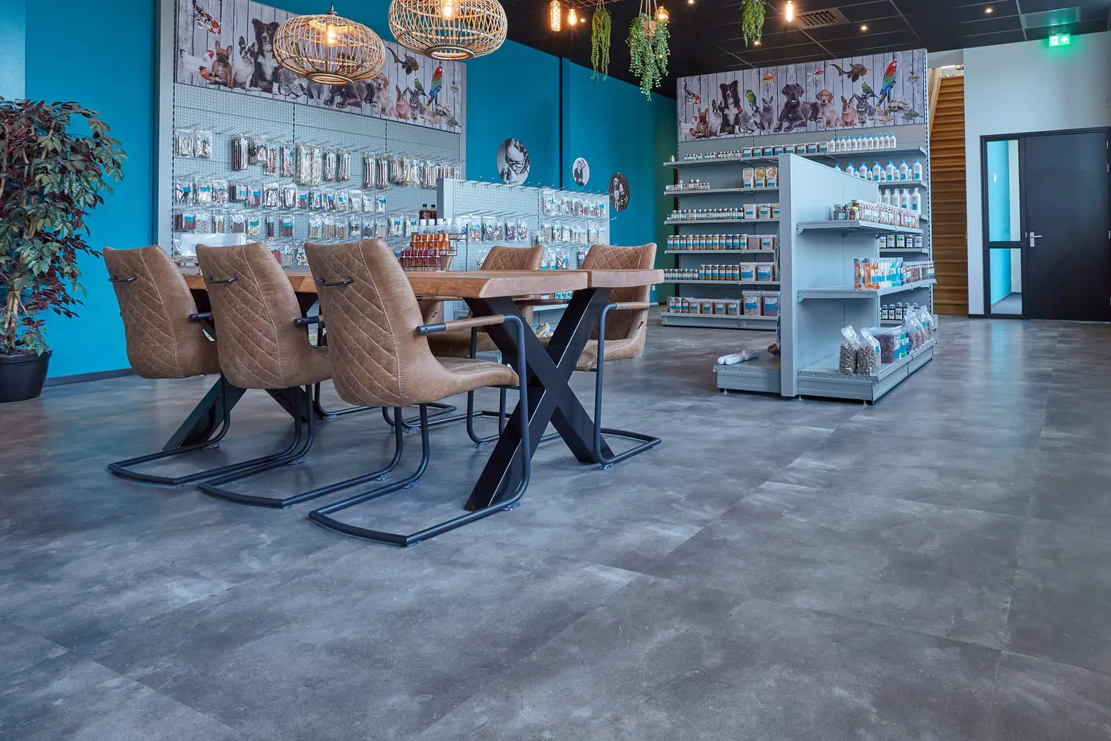 PVC vloer in de retail