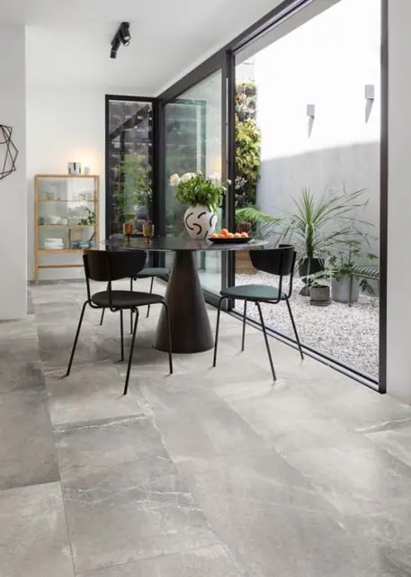 vloer met betonlook