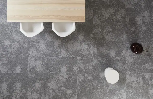 BLOQ Renegade 921 Elephant van bovenaf, met het wolkendessin in twee tinten grijs