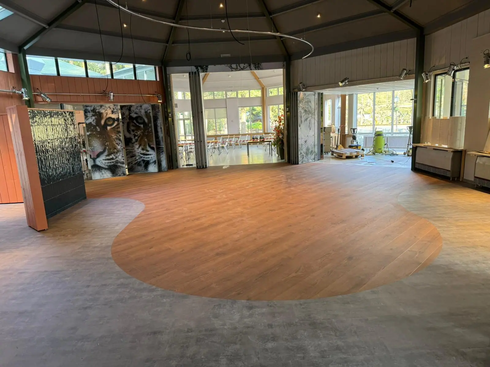 PVC stroken van Tarkett in Amersfoort