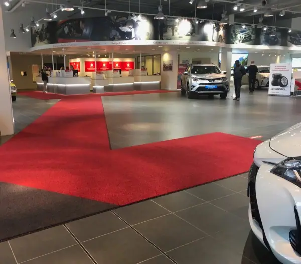 Stoffige auto's