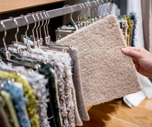 Showroom van Projectvloeren Specialist in Amersfoort met stalen van projectvloeren