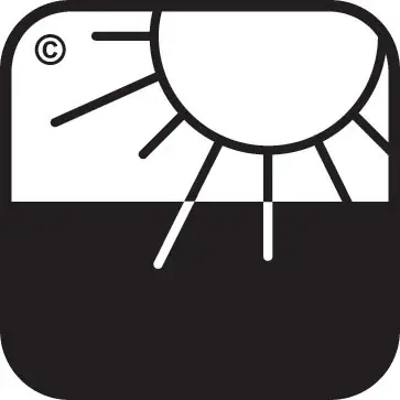 Symbool: lichtechtheid