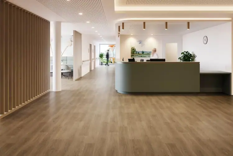 Noravant Timber, detail van de vloer