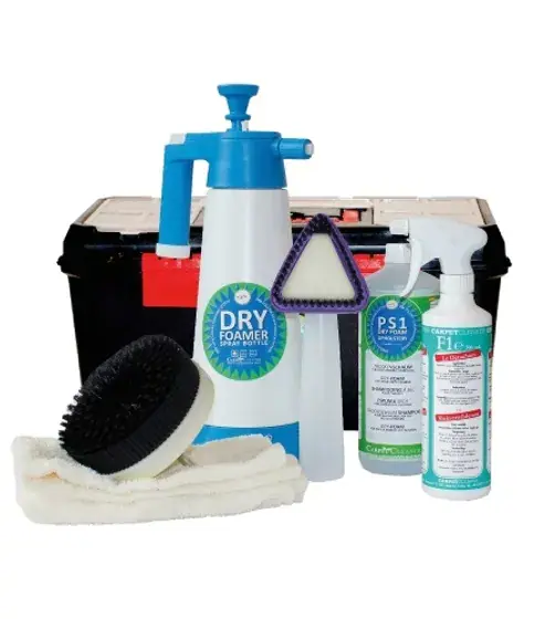 PSS Meubilair Reiniging starter set, detail van de vloer