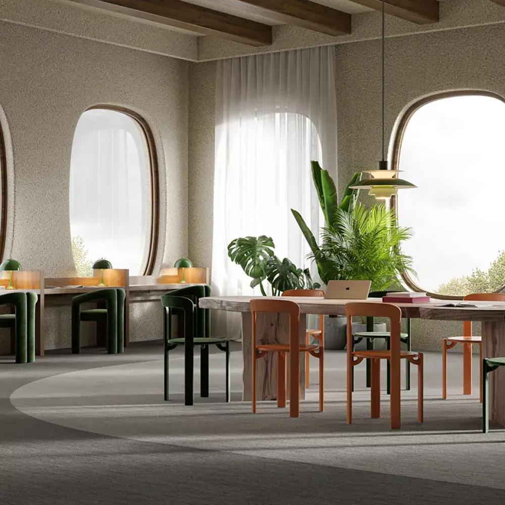 Modulyss Grind Kamerbreed tapijt: Duurzaam en Stijlvol Vloerdesign