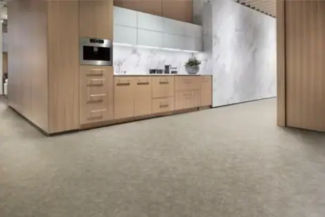 Interface Plaster, detail van de vloer