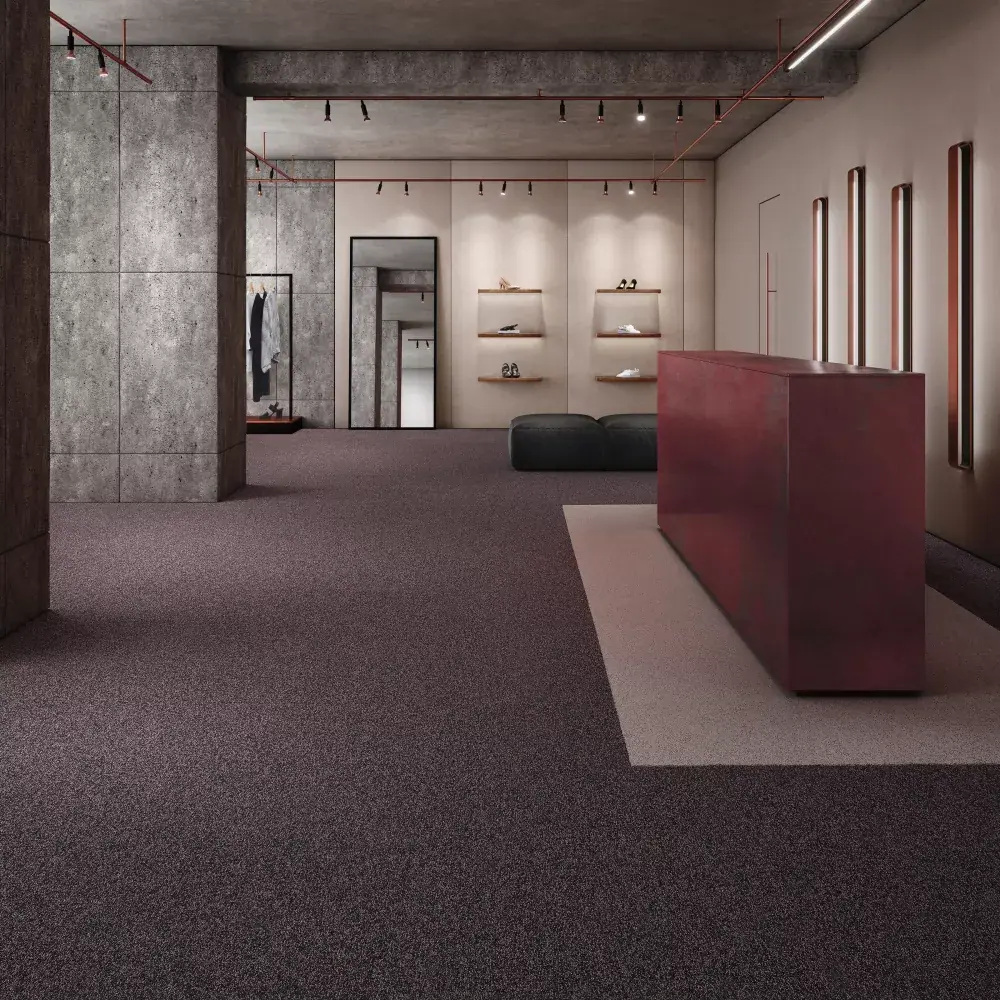 Modulyss Spark tapijttegels met stijlvolle metallic glans
