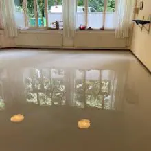 Linoleum vloer in Zeist
