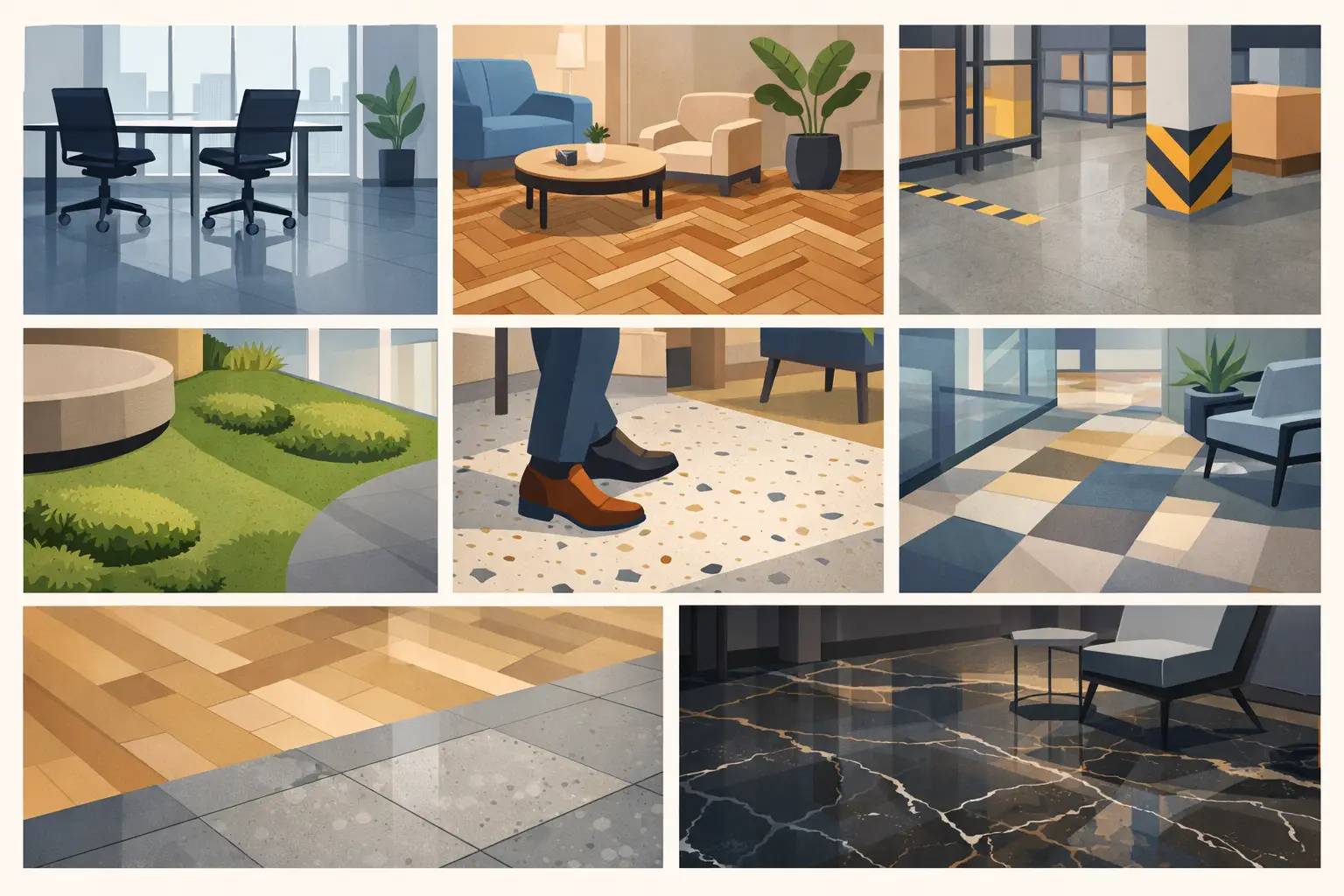 7 trends in projectvloeren voor bedrijven