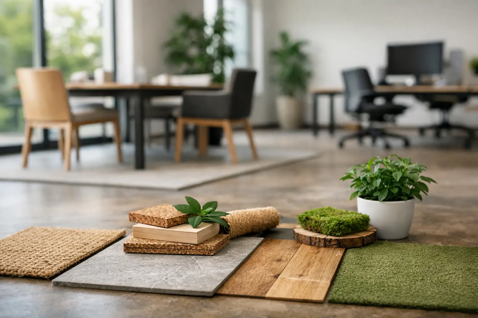 Duurzaamste vloermaterialen voor bedrijven