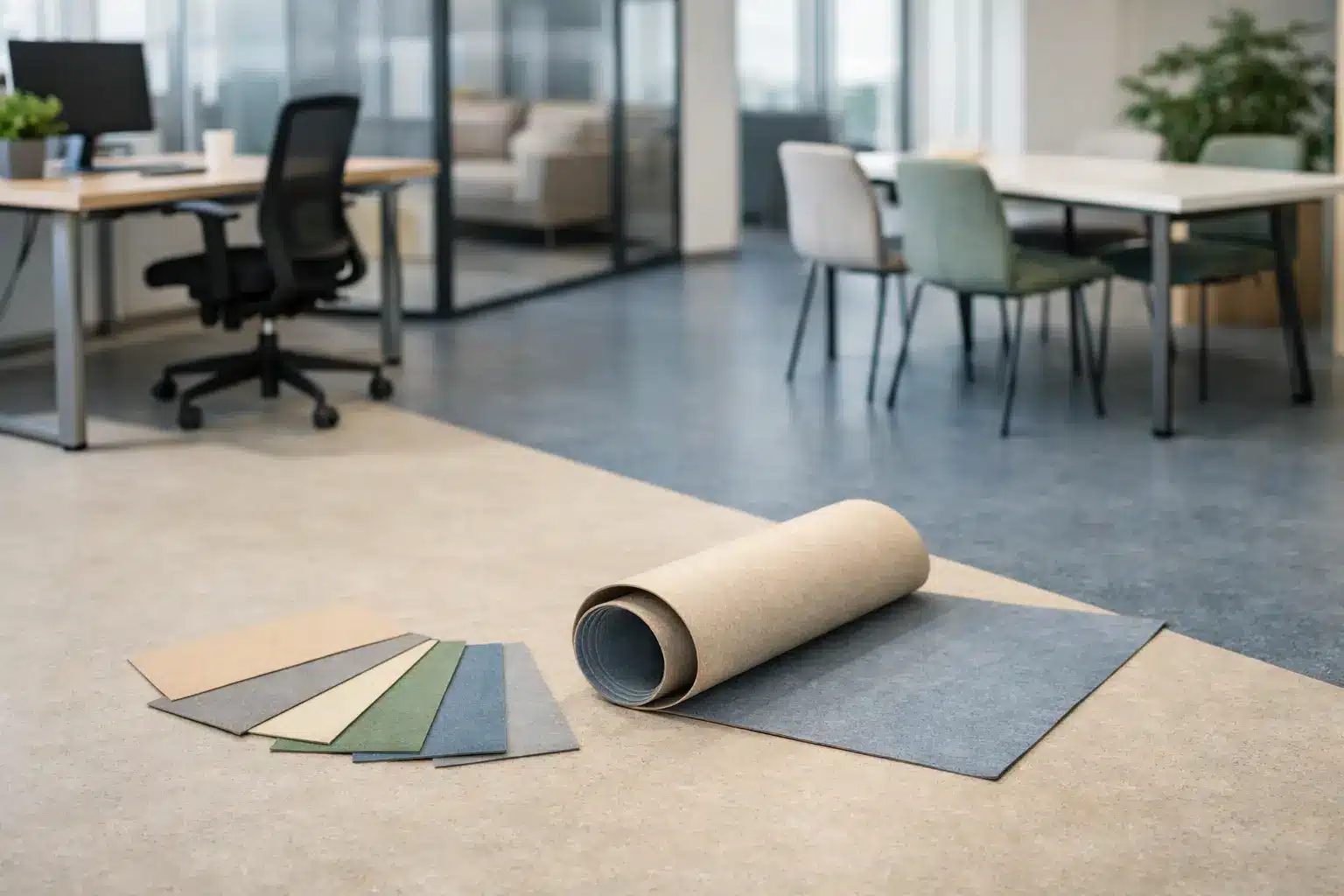 Linoleum voor zakelijke ruimtes: slim kiezen