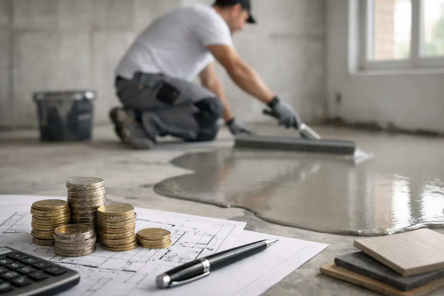 Wat kost vloer egaliseren in een project?